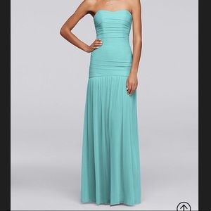 David's Bridal Fit and Flare Dress